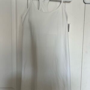 Old Navy White Activewear Dress